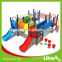 Outdoor playground equipamentos para crianças ao ar livre slide set à venda